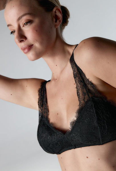 Sujetador halter Dulcet - Black-Black Limba