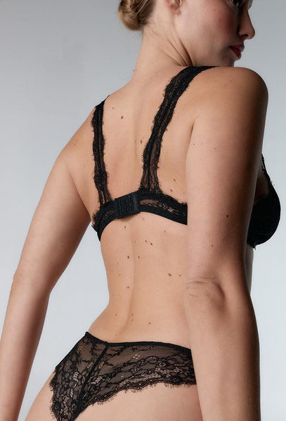 Sujetador halter Dulcet - Black-Black Limba