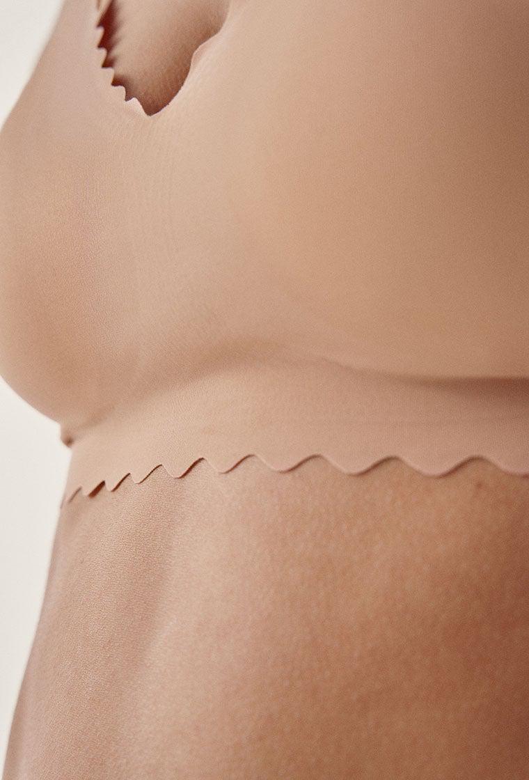 Sujetador top Vinca - Tan-Black Limba