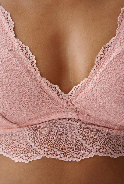 Sujetador triangular Freya - Peach Skin-Black Limba