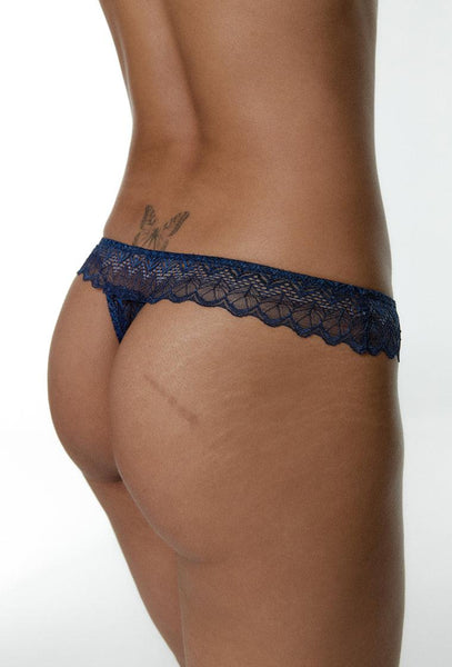 Tanga Binia - Baltic blue-Black Limba