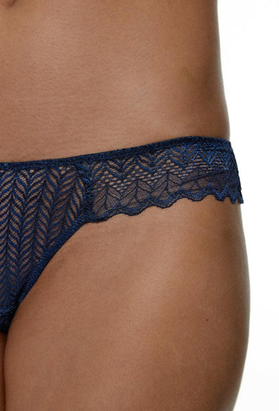 Tanga Binia - Baltic blue-Black Limba