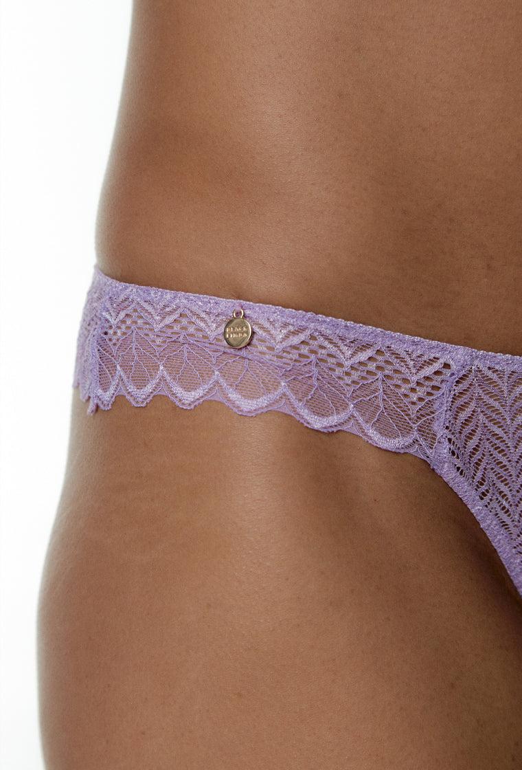 Tanga Binia - Regal orchid-Black Limba