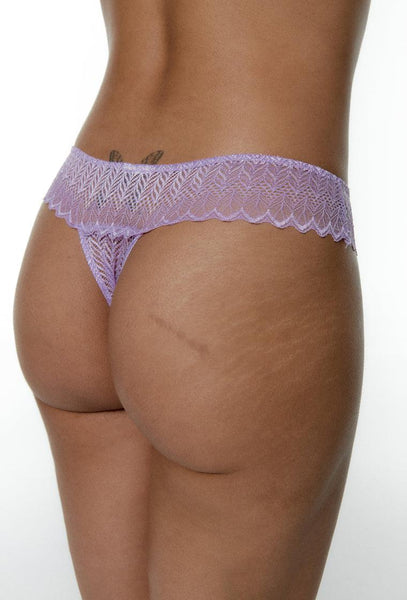 Tanga Binia - Regal orchid-Black Limba