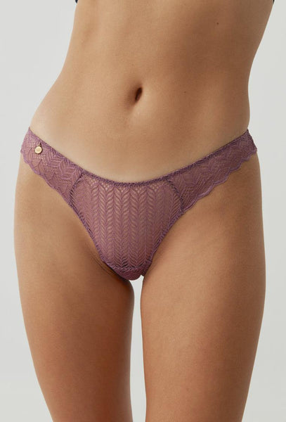 Tanga Binia - Rose-Black Limba