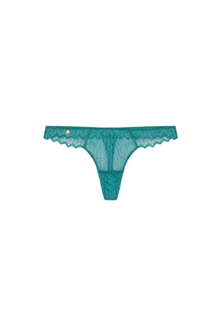 Tanga Binia - Teal-Black Limba