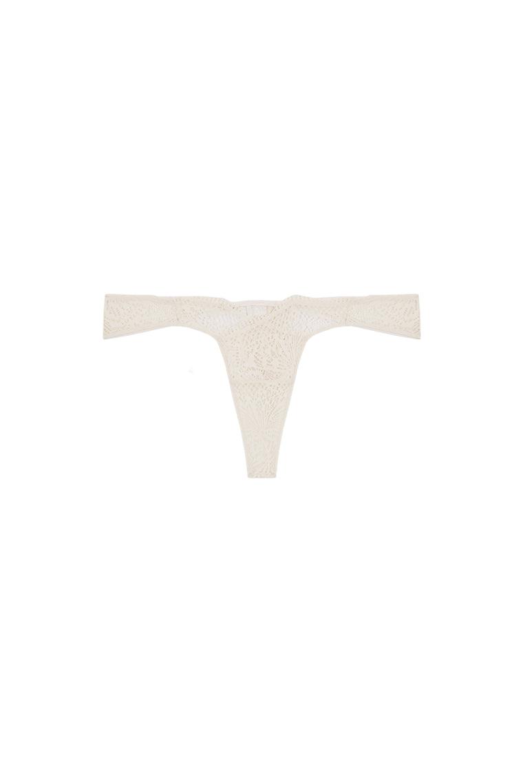 Tanga Carrie - Cream-Black Limba