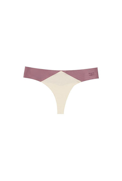 Tanga Glint - Dusty Rose & Cream-Black Limba