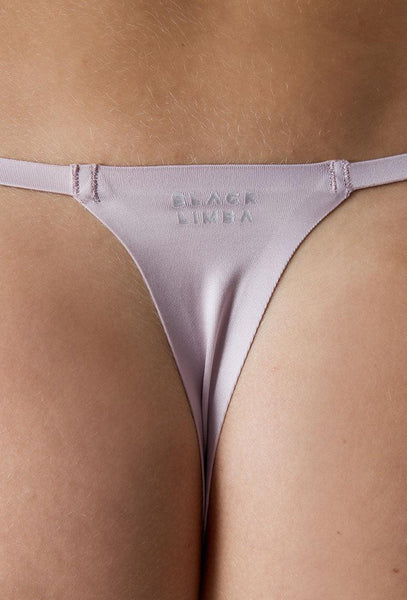 Tanga Jane - Silver-Black Limba
