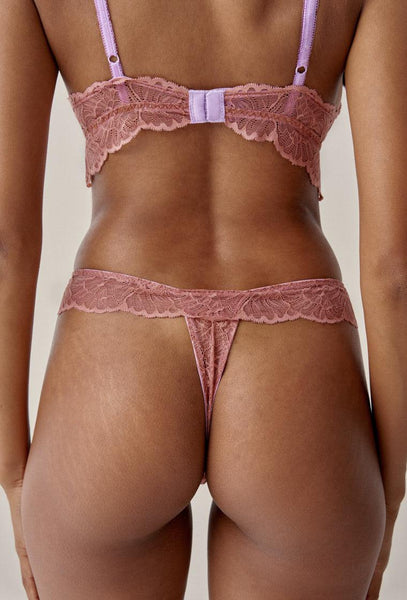 Tanga Jolly - Ash Rose-Black Limba