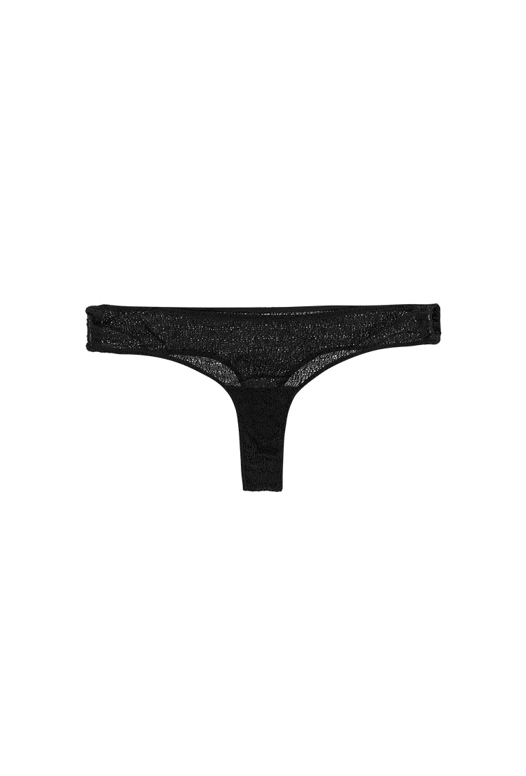 Tanga Marlene - Black-Black Limba
