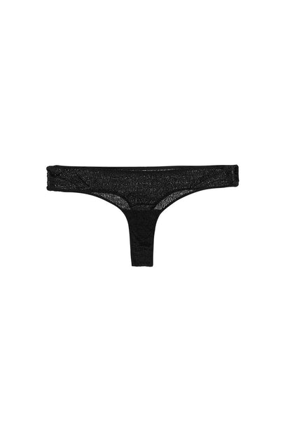 Tanga Marlene - Black-Black Limba