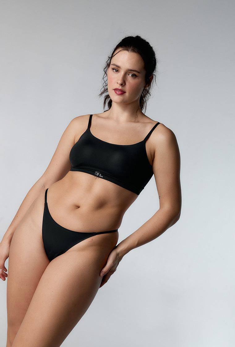 Tanga invisible Jane - Black-Black Limba