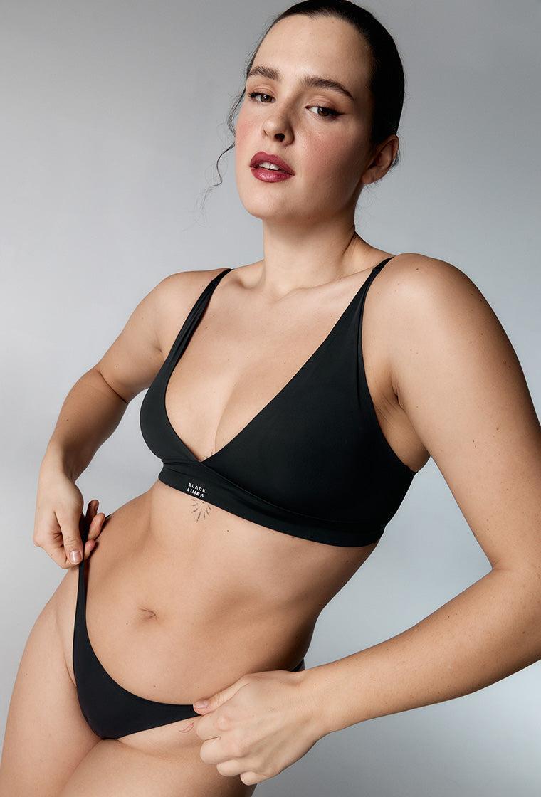 Tanga invisible Jane - Black-Black Limba