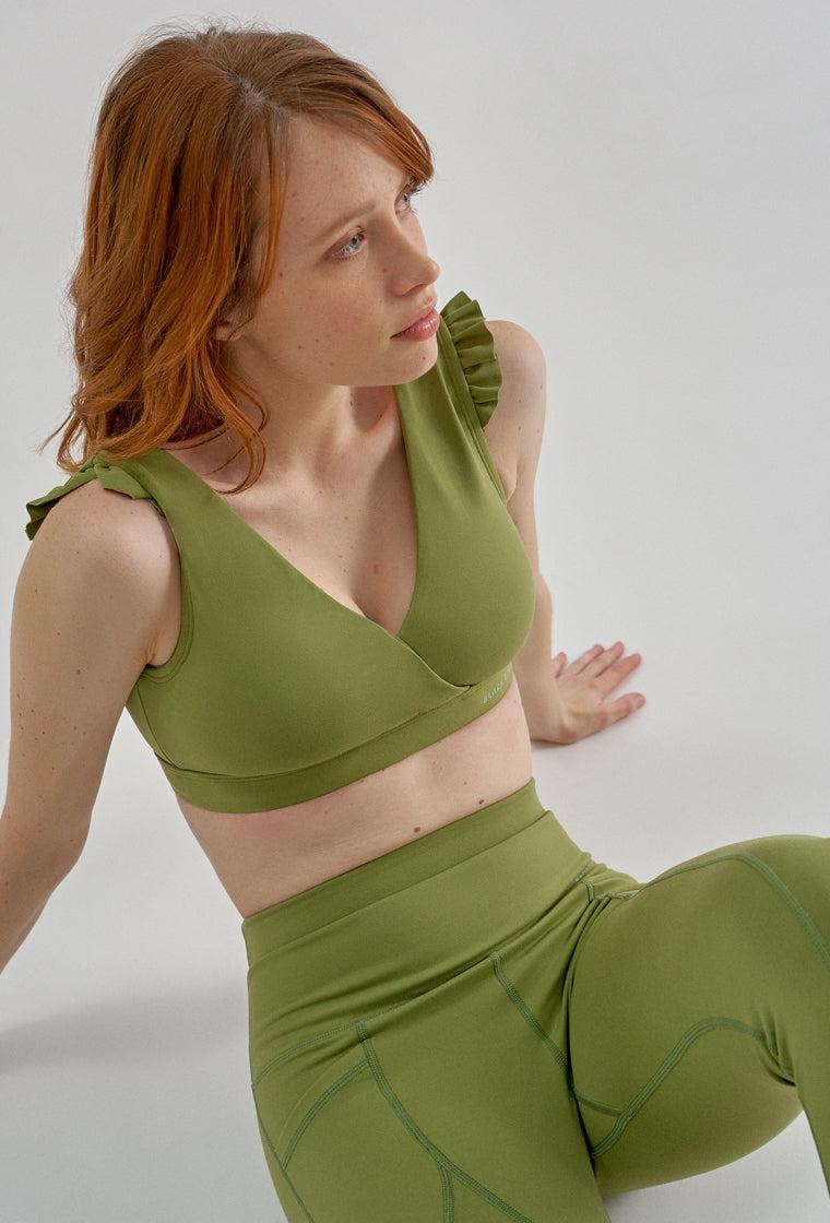 Top Sasha - Green-Black Limba