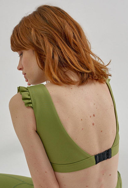 Top Sasha - Green-Black Limba