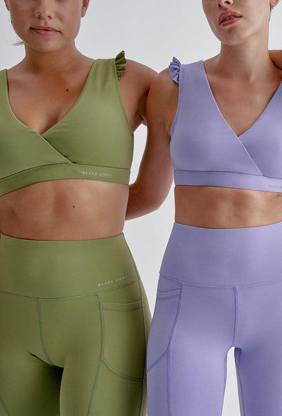 Top Sasha - Lila-Black Limba