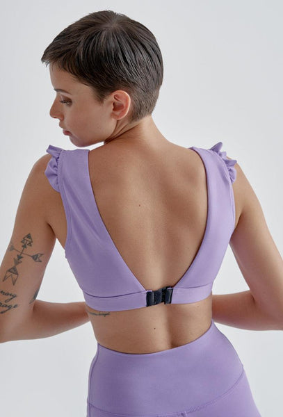 Top Sasha - Lila-Black Limba