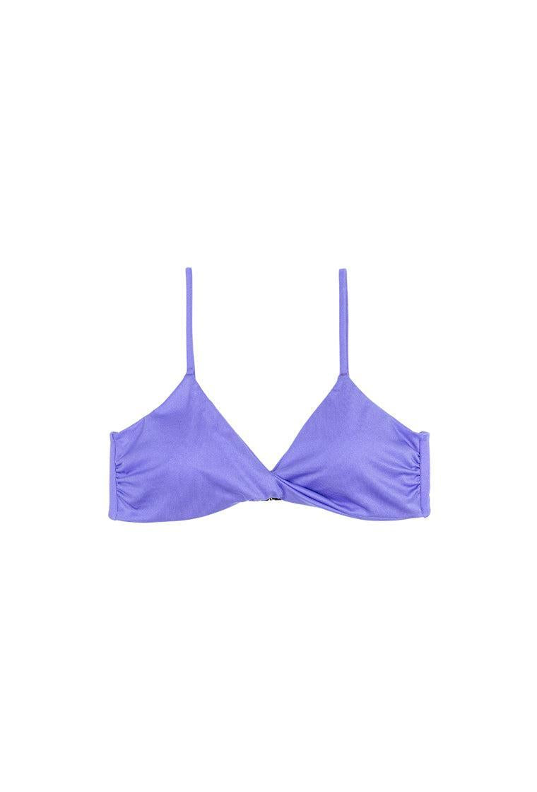 Top bikini balconette Glimmer - Lilac-Black Limba