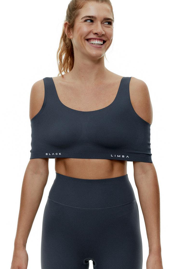 Top deportivo One Size - Grey-Black Limba