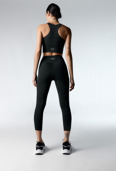 Top deportivo sujeción alta Diardi - Black-Black Limba