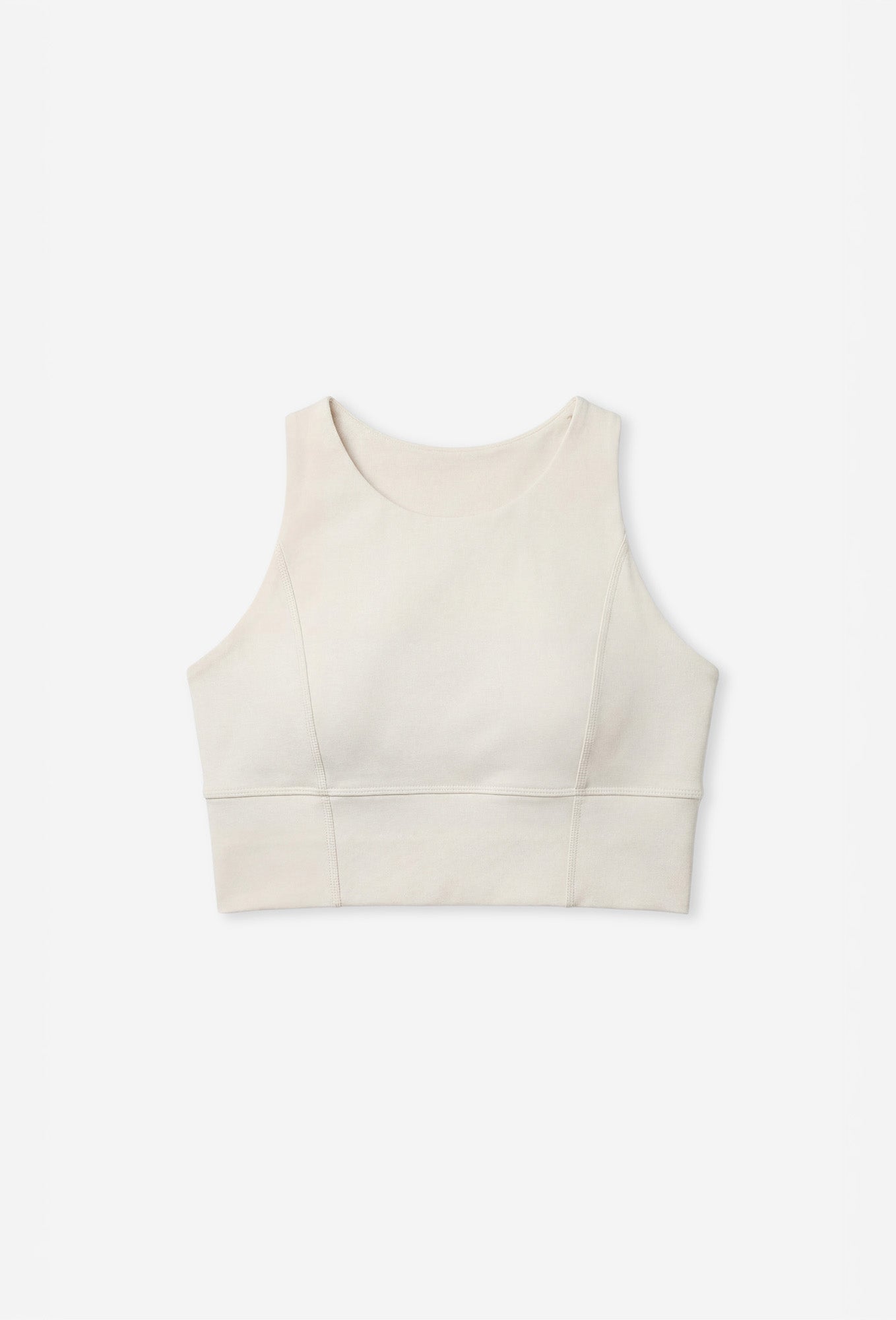 Top deportivo de sujeción alta Diardi - Cream-Black Limba