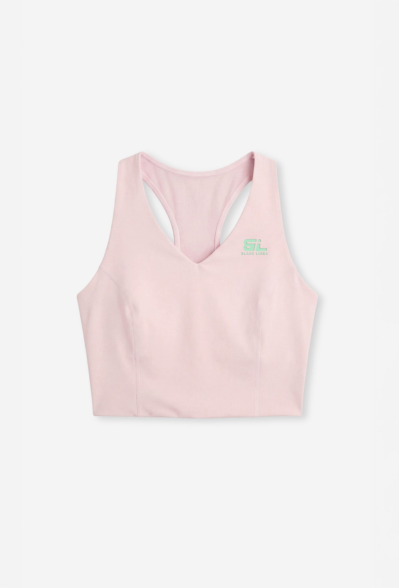 Top deportivo de sujeción alta Serena - Marshmallow-Black Limba