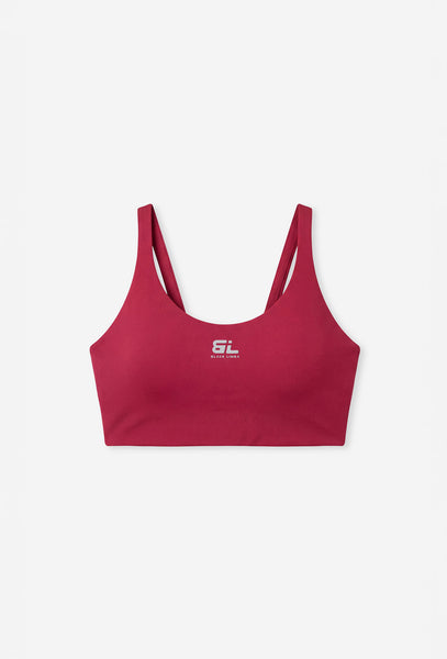 Top deportivo de sujeción alta Sprint - Fucsia-Black Limba