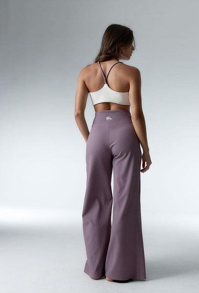 Top deportivo reversible Rever - Mauve & Cream-Black Limba