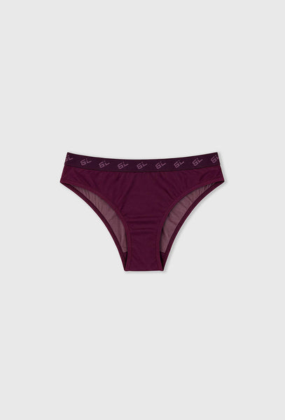 Braga Brasileña Mesha - Burgundy-Black Limba