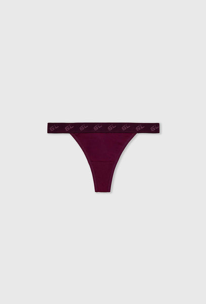 Conjunto de lencería Mesha & Tulyn - Burgundy-Black Limba