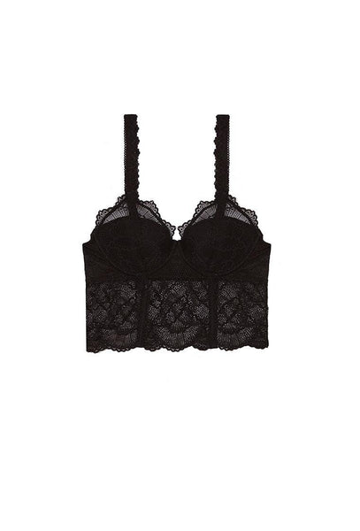 Bralette balconette Handy - Black-Black Limba