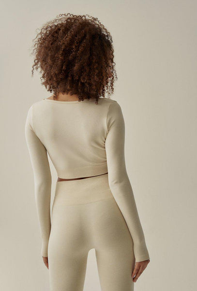 Legging Mangata - Ivory-Black Limba